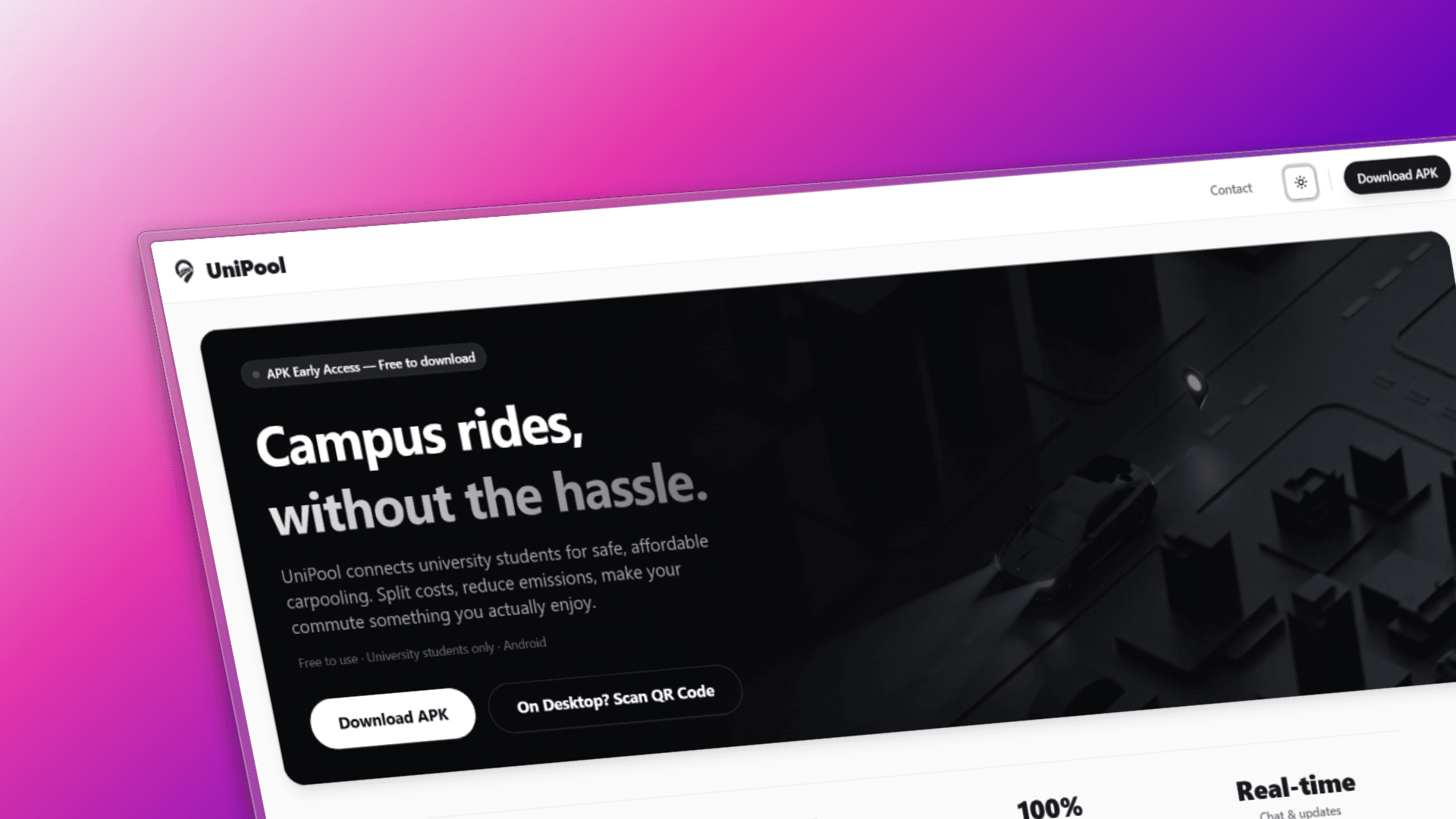 UniPool - University Carpooling Platform